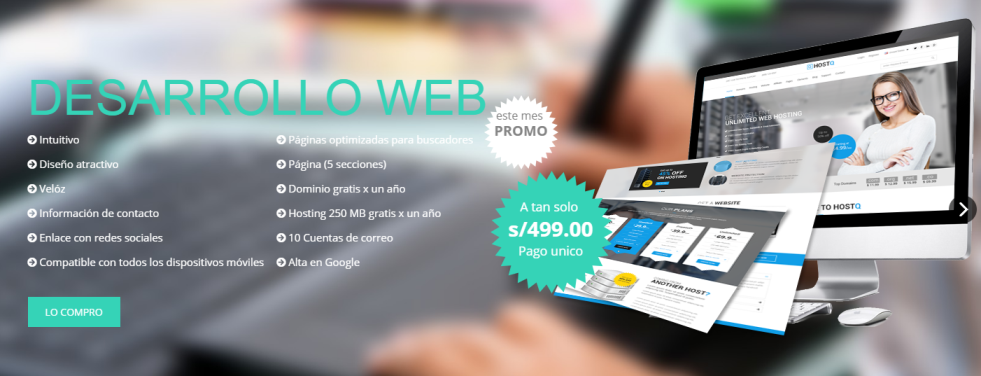 diseño web, desarrollo web en huacnayo