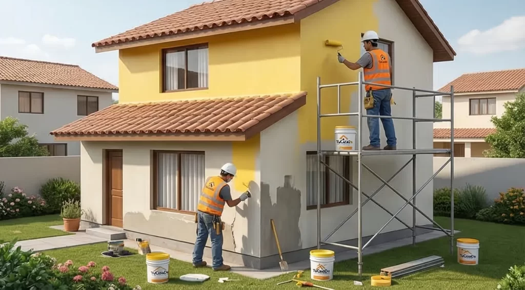 construcción de viviendas modernas con diseño minimalista y acabados de lujo
